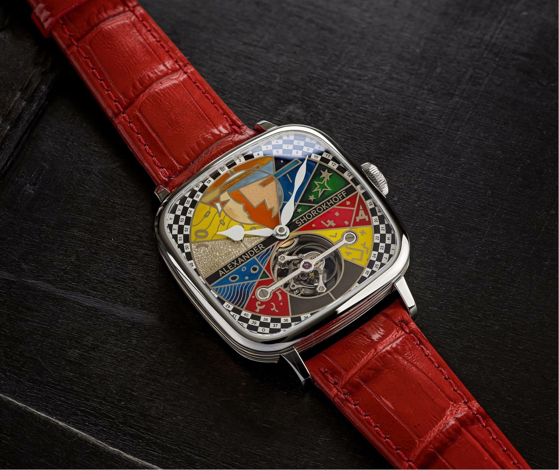 Alexander Shorokhoff Tourbillon „PICASSINI“ limited 5 Stück ( ein letztes Stück sofort verfügbar)