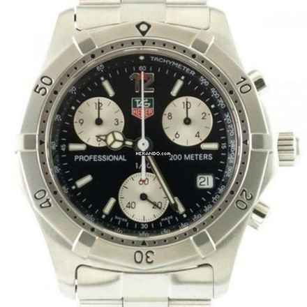  TAG Heuer 2000 Professional Chronometer Edelstahl CK 1110-0 </h1> 