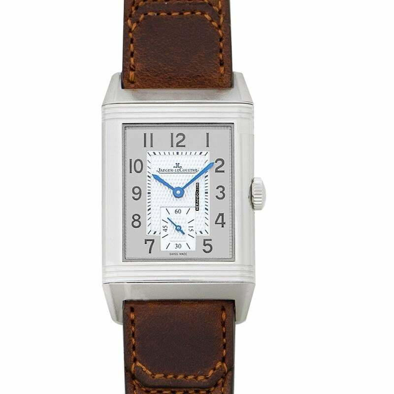 Jaeger-LeCoultre Reverso Classic Small Q3858522 - Reverso Classic Large Small Second Manual-winding Silver Dial Men's Watch </h1>