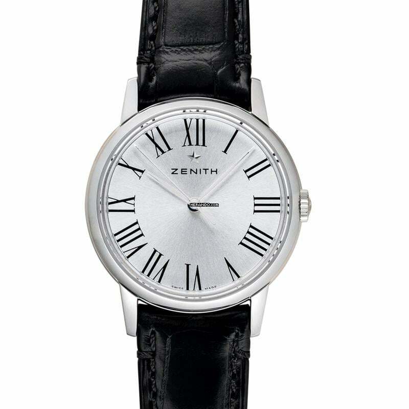 Zenith Elite 03.2330.679/11.C714 - Elite Stainless Steel Automatic Silver Dial Ladies Watch </h1>