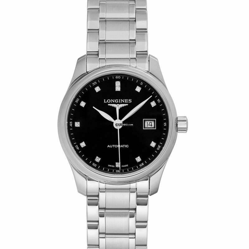 Longines Master Collection L22574576 - Master Collection Automatic Black Dial Ladies Watch </h1>