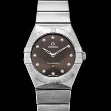 Thumbnail von Omega Constellation Quartz 131.10.28.60.56.001 - Constellation Manhattan Quartz 28 mm Quartz Grey Dial Steel Diamond </h1>