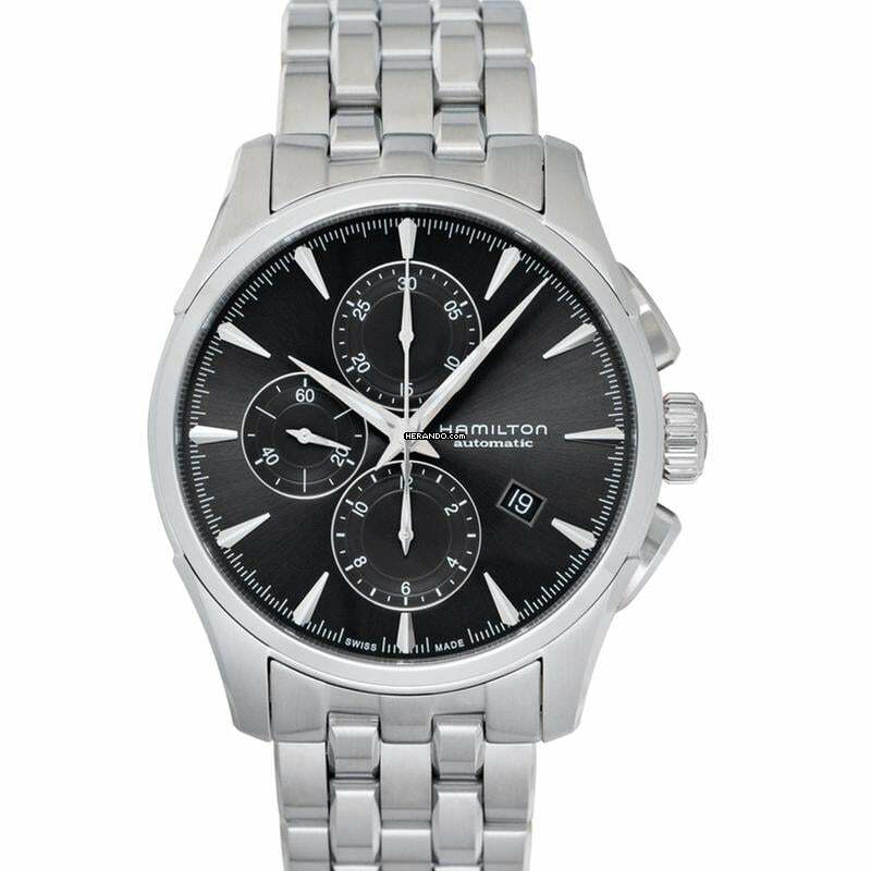 Hamilton Jazzmaster H32586181 - Jazzmaster Automatic Black Dial Stainless Steel Men's Watch </h1>