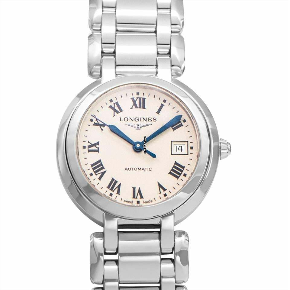 Longines PrimaLuna L81134716 - PrimaLuna Automatic Silver Dial Ladies Watch </h1>