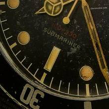 Thumbnail von Rolex Submariner (No Date) 6536-1 Red Depth 1955 mit Papiere </h1>