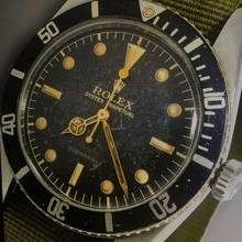 Thumbnail von Rolex Submariner (No Date) 6536-1 Red Depth 1955 mit Papiere </h1>