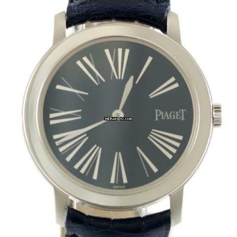 Piaget Altiplano gebraucht Altiplano Lady Weißgold Quarz B&P </h1>