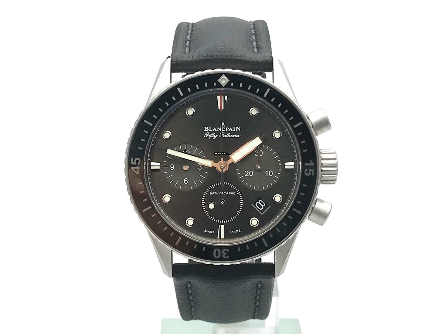 Blancpain Fifty Fathoms Bathyscaphe 5200-1110-B52A Bathyscaphe Chronograph Flyback </h1>