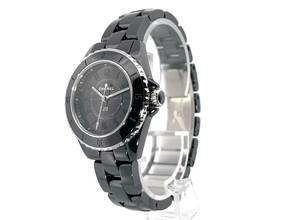 Thumbnail von Chanel J12 Phantom Schwarz 33 Quarz Ref. H6346 </h1>