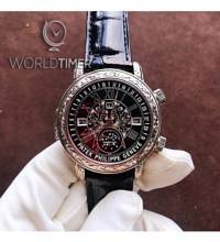Thumbnail von Patek Philippe [2019 NEW] Grand Complications Sky Moon Tourbillon 6002G-010 Black Dial