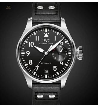 IWC [NEW] Big Pilot Black Dial Automatic IW500912 (Retail:HK$105,000) 