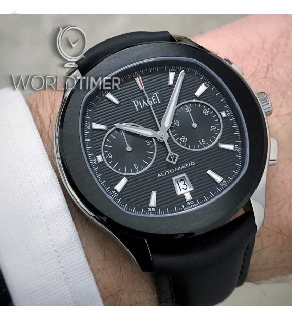 PIAGET [NEW] G0A42002 Polo S Black Horizontal Dial Automatic Chronograph