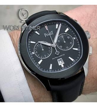 PIAGET [NEW] G0A42002 Polo S Black Horizontal Dial Automatic Chronograph