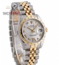 Thumbnail von Rolex [NEW] Datejust 31mm Scattered Diamond Bezel 178343VI Silver Dial Jubilee Ladies
