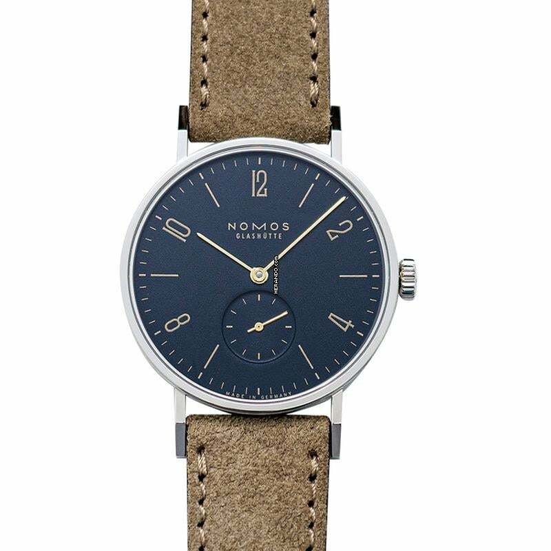 NOMOS Tangente 133 - Tangente Midnight Blue Manual-winding Blue Dial 35 mm Unisex Watch </h1>