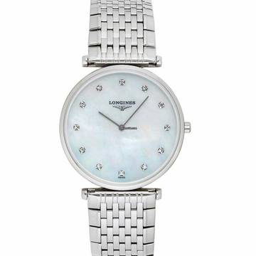  Longines La Grande Classique L47094886 - La Grande Classique de Longines Quartz White Dial Diamonds Ladies Watch </h1> 