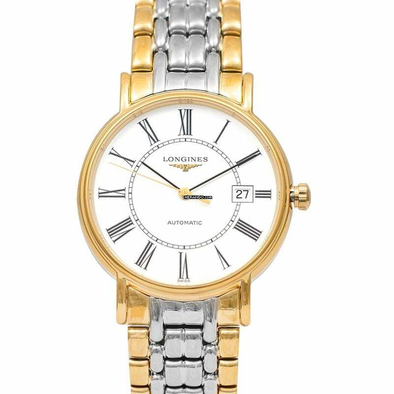 Longines Présence L49212117 - Présence Automatic Black Dial Men's Watch </h1>