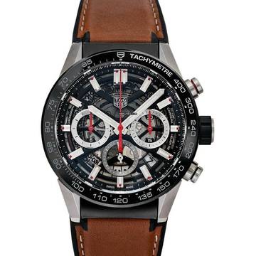  TAG Heuer Carrera CBG2A10.FT6169 - Carrera Calibre Heuer 02 Automatic Skeleton Dial Men's Watch </h1> 