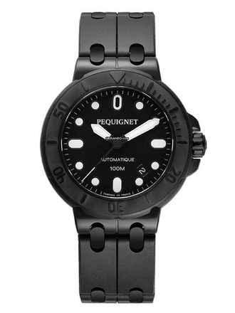  Pequignet Hossegor Automatic Black DLC Titan 