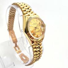Thumbnail von Rolex Datejust 18K Gold 26mm Watch DIAMOND DIAL </h1>