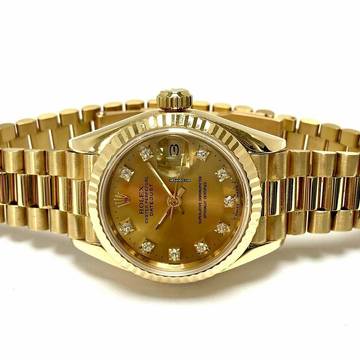  Rolex Datejust 18K Gold 26mm Watch DIAMOND DIAL </h1> 