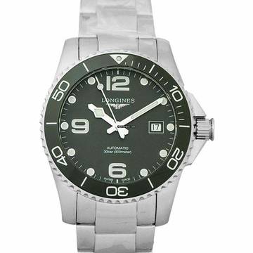  Longines HydroConquest L37814066 - HydroConquest Automatic Green Dial Men's Watch </h1> 