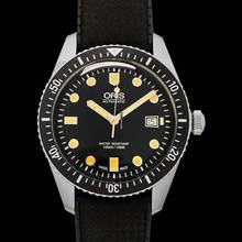 Thumbnail von Oris Divers Sixty Five 01 733 7720 4054-07 4 21 18 - Divers Sixty-Five Automatic Black Dial Rubber Strap Men's Wa </h1>