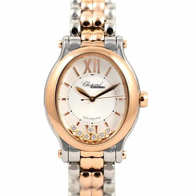 Chopard Happy Sport 278602-6002 - Happy Sport Automatic White Dial Stainless Steel Ladies Watch </h1>