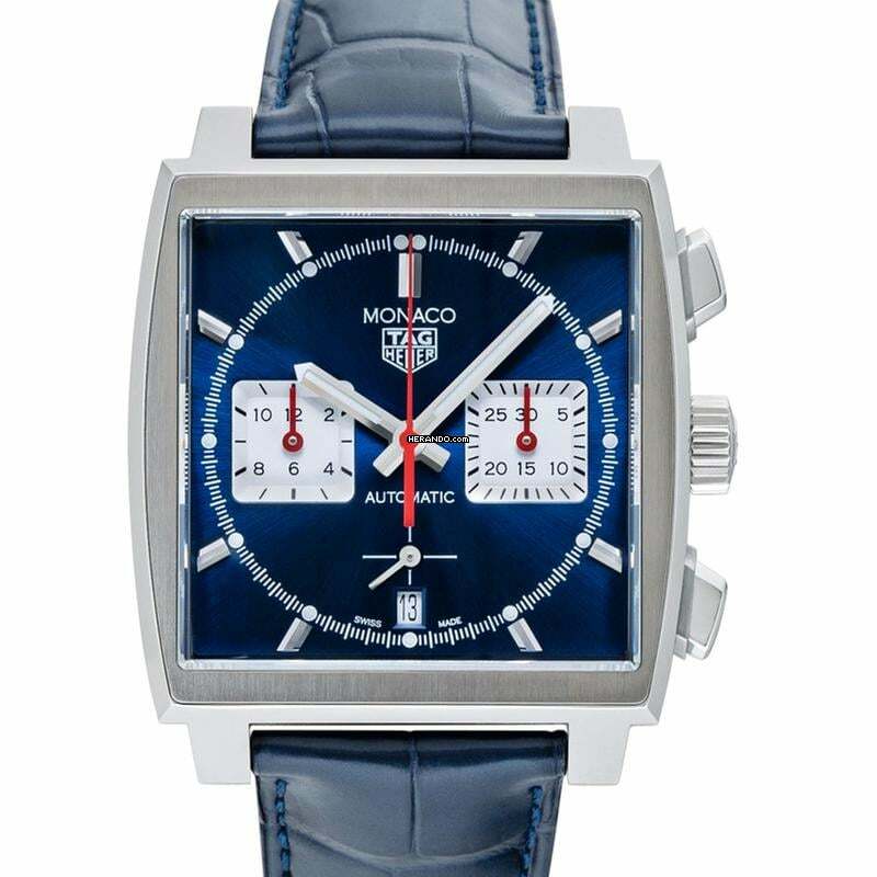 TAG Heuer Monaco CBL2111.FC6453 - Monaco Calibre Heuer 02 Automatic Blue Dial Men's Watch </h1>