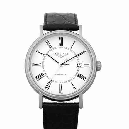  Longines Présence L49224112 - Presence Automatic White Dial Men's Watch </h1> 