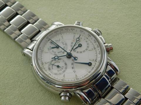  Paul Picot Atelier Technicum Rattrappante im Top Zustand langes Band </h1> 