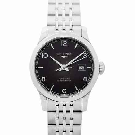  Longines Record L23214566 - Record Automatic Black Dial Ladies Watch </h1> 