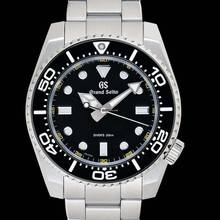 Thumbnail von Grand Seiko SBGX335 - 9F Quartz Quartz Black Dial Stainless Steel Men's Watch </h1>