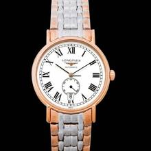 Thumbnail von Longines Présence L48051117 - Présence Automatic White matt Dial Stainless Steel Men's Watch </h1>