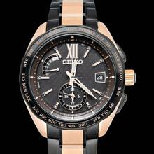 Thumbnail von Seiko Brightz SAGA270 - Brightz SOLAR Black Dial Ceramic Men's Watch </h1>