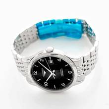 Thumbnail von Longines Record L28214566 - Record Automatic Black Dial Men's Watch </h1>