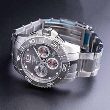 Thumbnail von Longines HydroConquest L38834766 - HydroConquest Automatic Grey Dial Stainless Steel Men's Watch </h1>