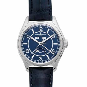  Vacheron Constantin Fiftysix 4000E/000A-B548 - FiftySix Complete Calender Stainless Steel Automatic Blue Dial Men's Wat </h1> 