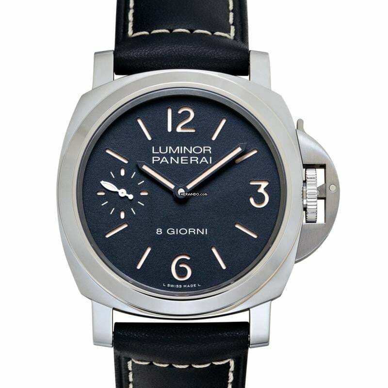 Panerai Luminor Base PAM00915 - Luminor Base Automatic Black Dial 44 mm Men's Watch </h1>