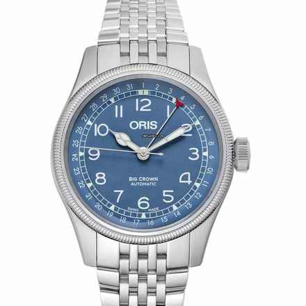  Oris Big Crown Pointer Date 01 754 7741 4065-07 8 20 22 - Big Crown Pointer Date Automatic Blue Dial Men's Watch </h1> 