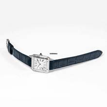 Thumbnail von Cartier Santos Dumont WSSA0023 - Santos-Dumont 38 x 27.5 mm Quartz Silver Dial Stainless Steel Small Ladies Watc </h1>