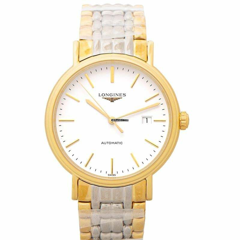 Longines Présence L49222127 - Présence Automatic White Matt Dial Stainless Steel Men's Watch </h1>