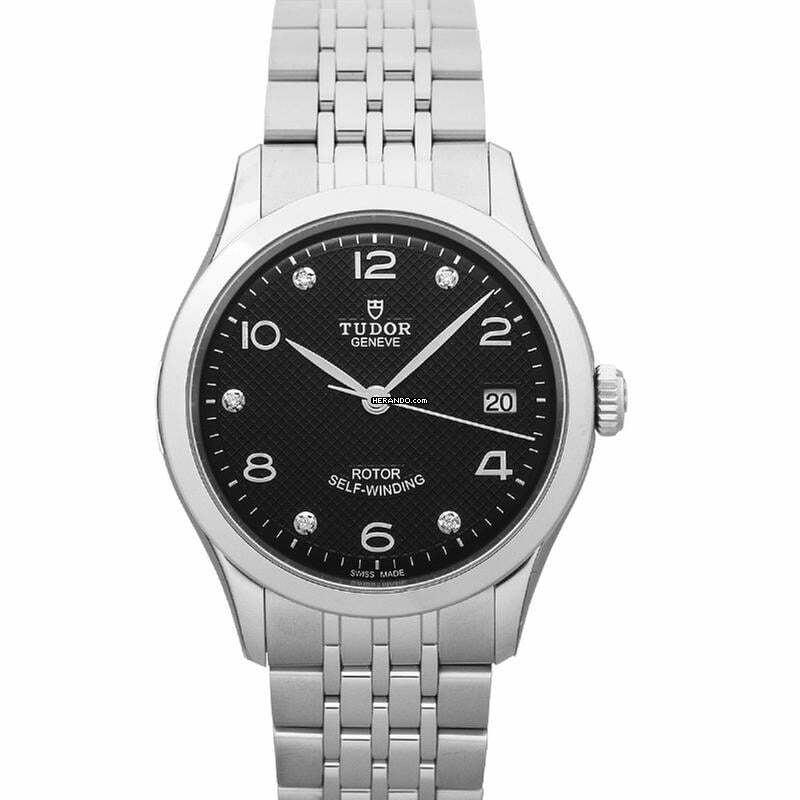 Tudor 1926 91450-0004 - 1926 Baselworld 2018 Automatic Black Dial Diamond Index Ladies Watch </h1>