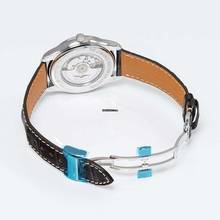 Thumbnail von Longines Master Collection L29204783 - Master Collection Automatic Silver Dial Brown Leather Strap Men's Watch </h1>