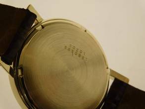 Thumbnail von Universal Genève 18 Kt Gold Bumper Hammerautomatik im original Zustand </h1>