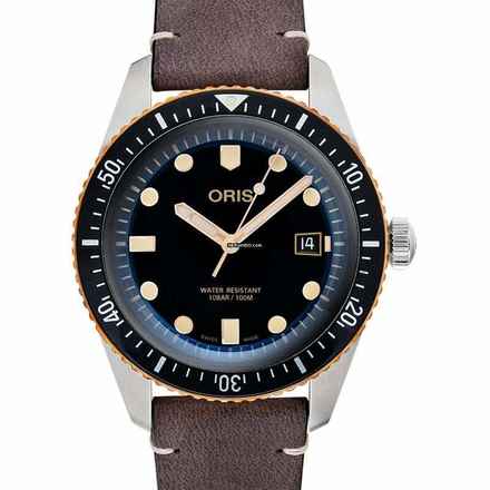  Oris Divers Sixty Five 01 733 7720 4354-07 5 21 44 - Divers Sixty-Five Automatic Black Dial Men's Watch </h1> 