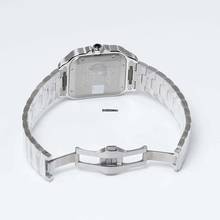 Thumbnail von Cartier Santos WSSA0037 - Santos de Cartier Automatic grey Dial stainless steel Men's Watch </h1>