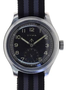  Cyma Gents Military Wristwatch WWW which means Watch Wrist (let) Waterproof  