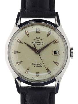  Movado Kingmatic Gents Automatic Wristwatch Kingmatic  