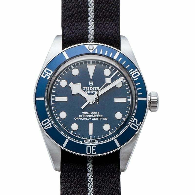Tudor Black Bay Fifty-Eight 79030B-0003 - Black Bay Fifty-Eight Automatic Blue Dial Strap Men's Watch </h1>